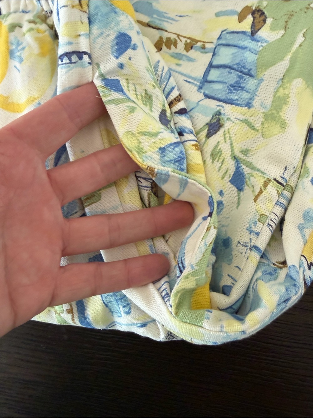 Sugarlips Amalfi Lemon Print Blouse and Short Outfit - Picture 5 of 8